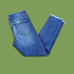 DL1961 Florence Instasculpt Medium Wash Ankle Cropped Jeans sz 29